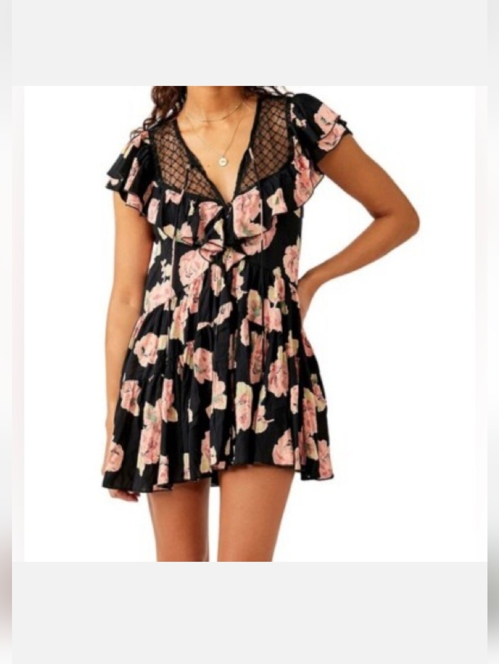 Free People Tilly Mini Tunic Dress